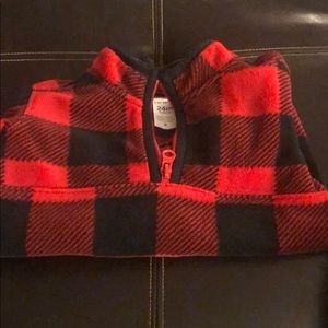 Buffalo Plaid Pullover - Quarter Zip up
